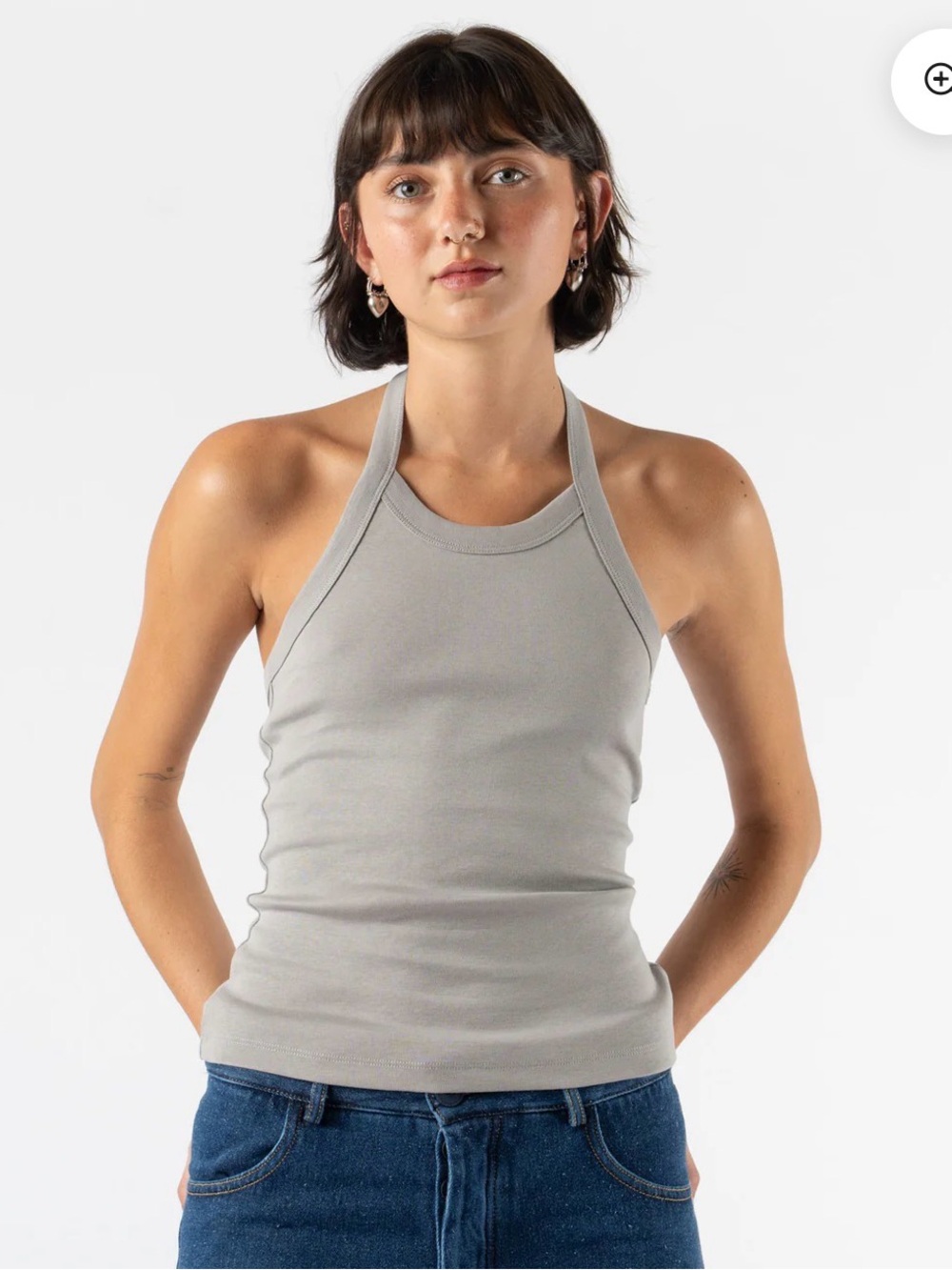 Flore Flore Angie tank in Mouse NWT